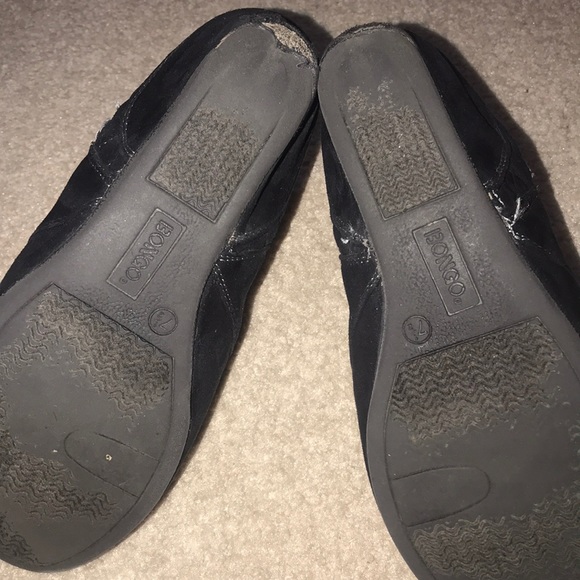 BONGO Black Wedge Heels - Picture 8 of 8